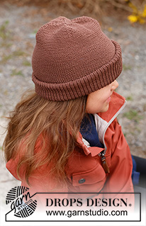 Free patterns - Children Hats and beanies / DROPS Children 44-8