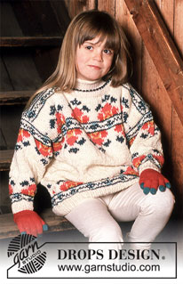 Free patterns - Dziecięce swetry przez głowę / DROPS Children 6-5