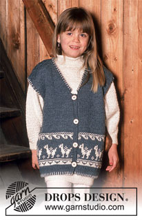 Free patterns - Dziecięce swetry przez głowę / DROPS Children 6-7