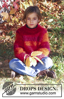 Free patterns - Dziecięce swetry przez głowę / DROPS Children 9-15