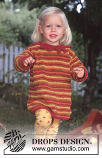 Free patterns - Dziecięce swetry przez głowę / DROPS Children 9-8