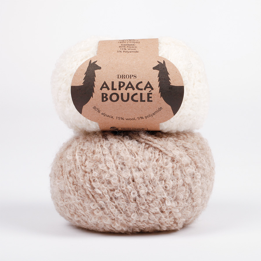 DROPS Alpaca Bouclé - Soft, light and full of loops!