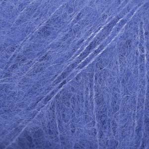 DROPS Brushed Alpaca Silk uni colour 26, bleu cobalt