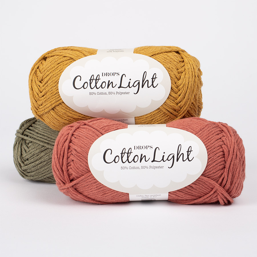 DROPS Cotton Light - A cool cotton yarn