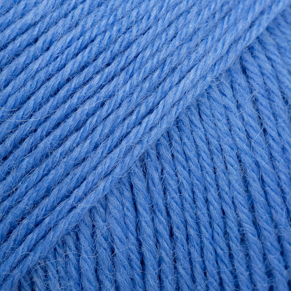 DROPS Fabel uni colour 116, kornblomstblå