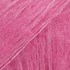 DROPS Kid-Silk uni colour 13, rosa ciliegia